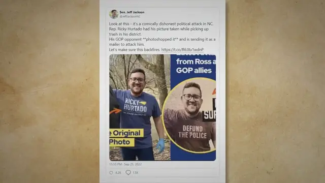 Video thumbnail for ‘Defund the Police’ Digitally Altered Attack Ad