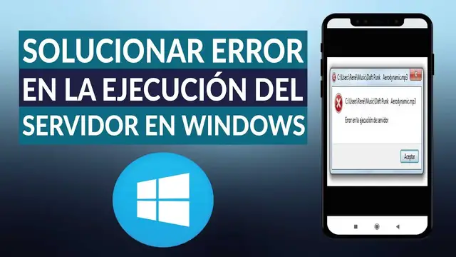 Video thumbnail for Cómo solucionar el error en la ejecución del servidor en WINDOWS 10