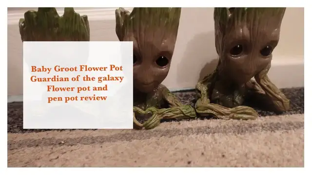 'Video thumbnail for 🎥 ✅ Baby Groot Flower Pot 🌱🪴 | Guardians of the Galaxy Planter & Fun Pen Holder Idea 🌟✨'