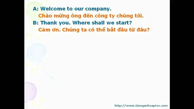 Video thumbnail for English for Business - Unit 07 - Dialogue 001