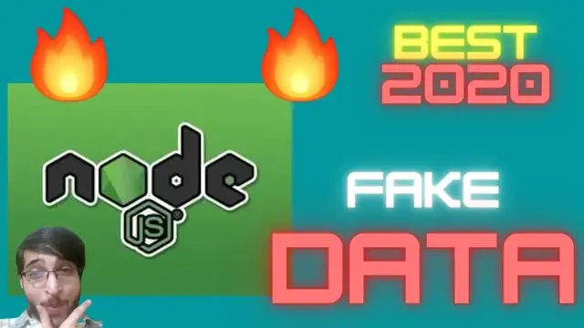 Video thumbnail for Node.js Express Fake Data Generator in CSV File App Using Faker.js and objects-to-csv Library