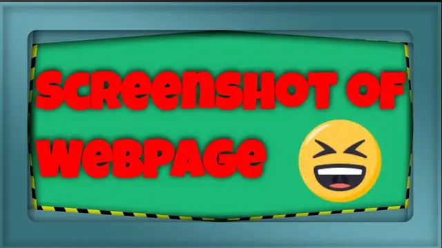 Video thumbnail for html2canvas example | How to take screenshots of Webpages