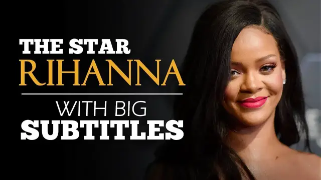 Video thumbnail for ENGLISH SPEECH | RIHANNA: Start Helping One Person (English Subtitles)