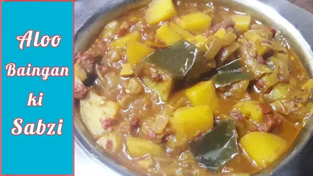 Video thumbnail for Aloo Baingan ki Sabzi Recipe | Eggplant Potato Recipe