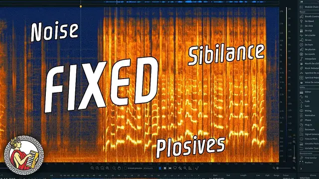 'Video thumbnail for How to Easily Fix A Bad Vocal Recording With iZotope RX'