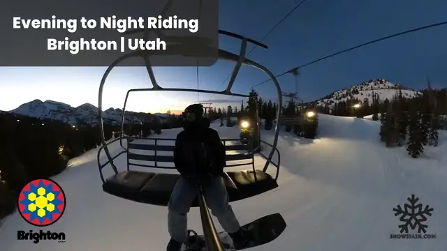 Video thumbnail for Night Riding @ Brighton Resort | Utah