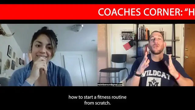Video thumbnail for HOW TO START A FITNESS ROUTINE FOR A BEGINNER COACHES CORNER EP. 9