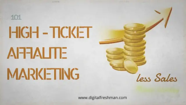 Video thumbnail for What Is High Ticket Affiliate Marketing?