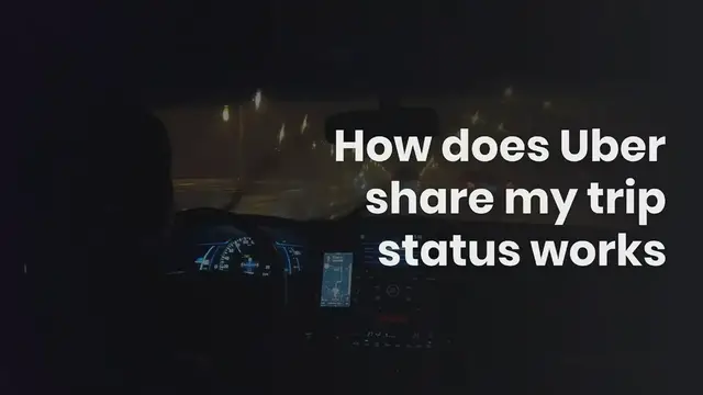 Video thumbnail for How does Uber share my trip status works
