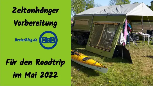 'Video thumbnail for Zeltanhänger Vorbereitung für den Roadtrip'