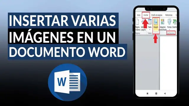 Video thumbnail for ¿Cómo insertar o colocar varias imágenes en un documento de WORD?