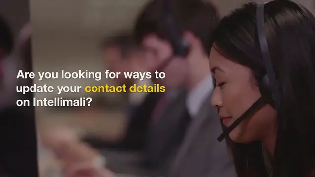 Video thumbnail for How to Change Your Contact Details on Intellimali?