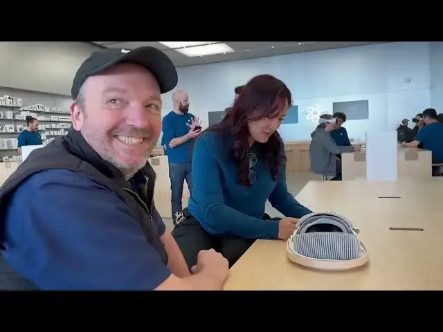 'Video thumbnail for Apple Vision Pro store demo'