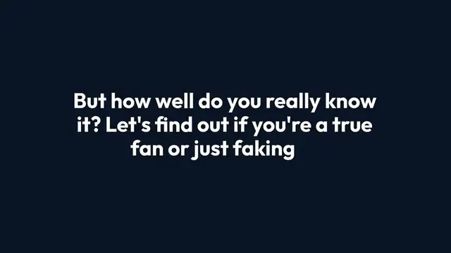 Video thumbnail for Test Your Pop Culture IQ: Are You a True Fan or Just Faking It?