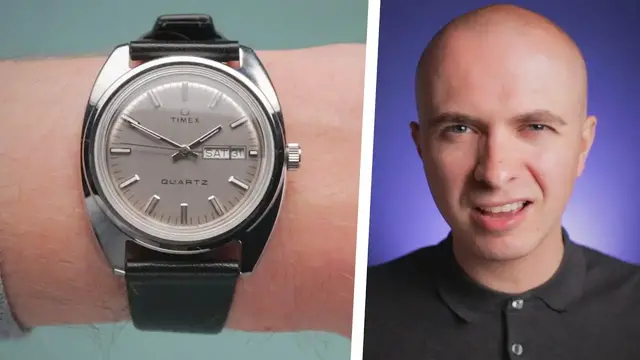 Video thumbnail for The Secret Cost Of Nostalgia? – Q Timex 1978 Day-Date Reissue