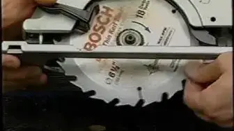 Video thumbnail for Circular Saw Tips