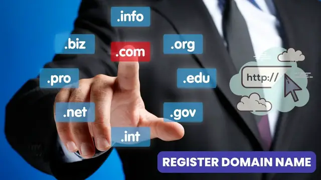 Video thumbnail for Step By Step Guide to Register New Domain Name  - @lynxbee #websitedevelopment #1