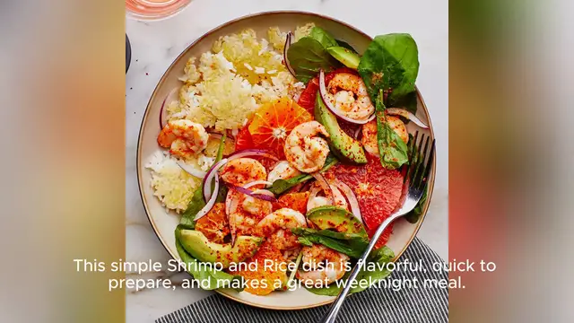 Video thumbnail for shrimp and rice recipe