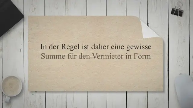 Video thumbnail for Mietkaution