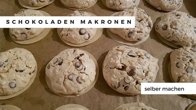 Video thumbnail for Schokoladen Makronen selber machen