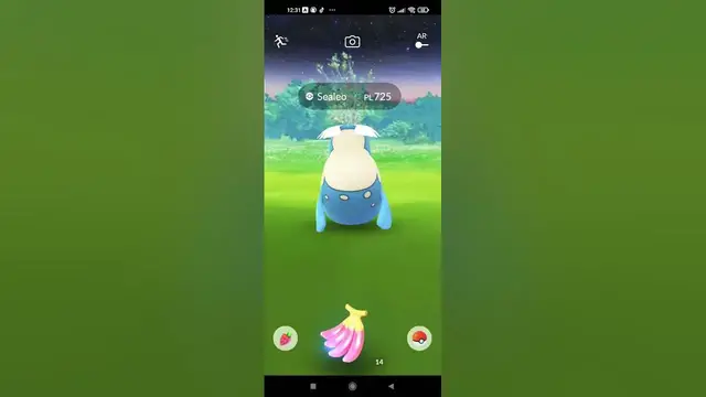 Video thumbnail for ⛲ S E A L E O Cute Seal on Pokemon Go ⛲