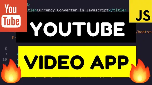 Video thumbnail for Build a Youtube Video Search in Javascript With Pagination Using Youtube Data API V3 Full Project