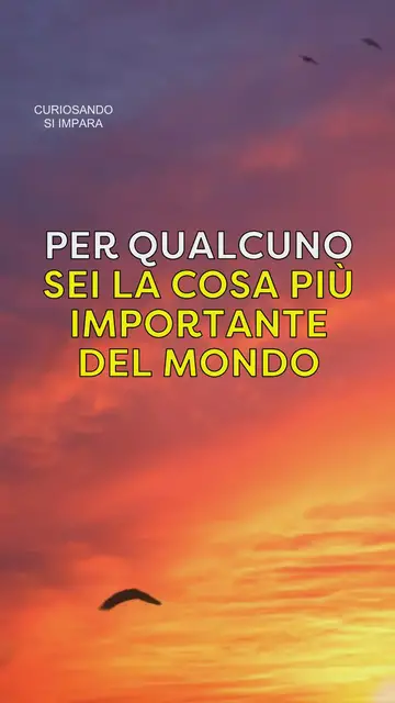 'Video thumbnail for Quando ti senti triste ricorda queste parole:'