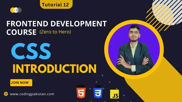 Video thumbnail for What is CSS - Why we use CSS - CSS introduction - Frontend Development Course Tutorials 12
