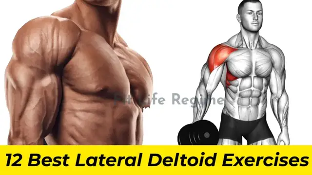 Video thumbnail for 12 BEST LATERAL DELTOID (SIDE DELTOID) EXERCISES TO BUILD WIDE SHOULDER