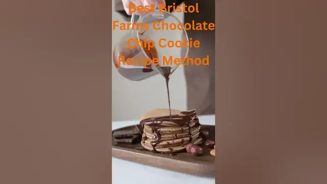 Video thumbnail for How to make Bristol Farms Chocolate Chip Cookie Recipe