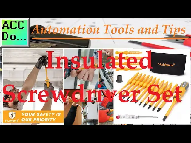 Video thumbnail for Automation Tools - Insulated Screwdriver Set