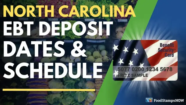 Video thumbnail for North Carolina EBT Deposit Dates & Payment Schedule