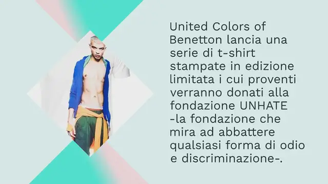 Video thumbnail for UNHATE Benetton, limited edition t-shirts