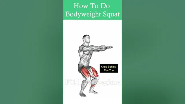 Video thumbnail for How to Do Bodyweight Squat Properly and Effectively