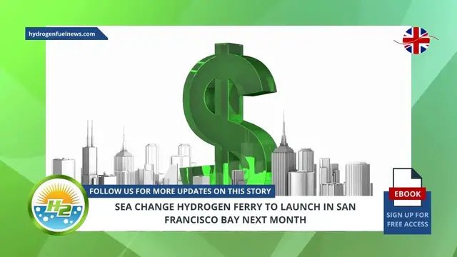 Video thumbnail for Hydrogen News - Sea Change hydrogen ferry to launch in San Francisco Bay next month