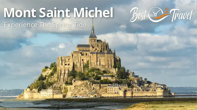 Video thumbnail for The Tides at Mont Saint Michel in Normandy