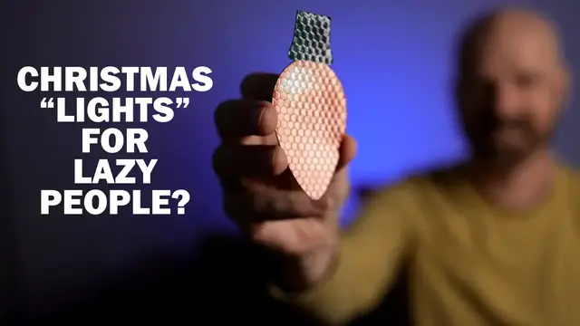Video thumbnail for Testing viral magnetic Christmas "lights"