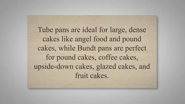 Video thumbnail for Tube Pan Vs Bundt Pan: Which Is Best For Baking? In 2023