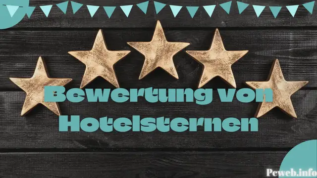 Video thumbnail for Bewertung von Hotelsternen