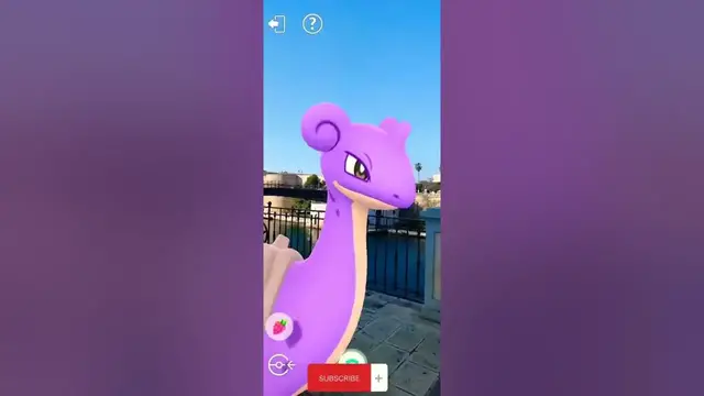 Video thumbnail for LAPRAS SHINY AR+ IN ITALY IS SUPER CUTE! ✨❤️ #lapras #pokemongo #ar+