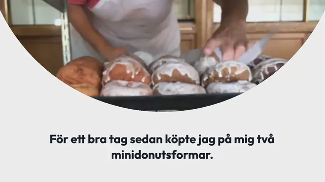 Video thumbnail for Donuts med kanelsocker