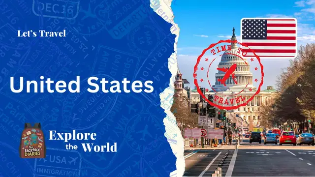 Video thumbnail for Let's Travel to United States | The Backpack Diaries
