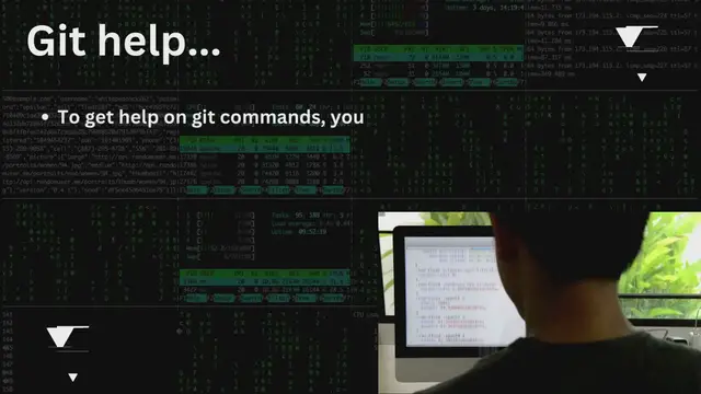 Video thumbnail for Git Help command with examples