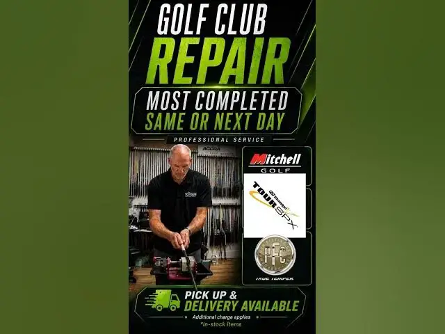 Video thumbnail for Golf Club Repair  #topguncustomgolf #golfgear #topgungolffl #golf #golfequipment #pompanobeach