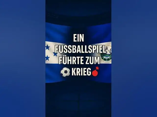 Video thumbnail for Wie ein Fußballspiel 1969 einen Krieg auslöste #geschichte #fussballkrieg