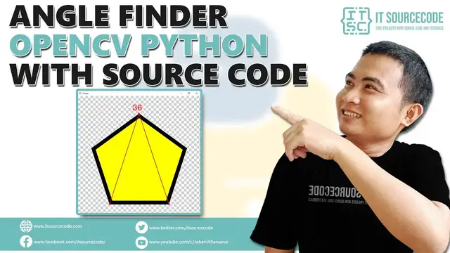 Video thumbnail for Angle Finder OpenCV Python with Source Code | Python Projects with Source Code