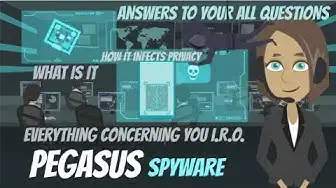 'Video thumbnail for Pegasus Spyware - What is PEGASUS Spyware, How it enters & infects, Who uses it, Is it Good or Bad?'