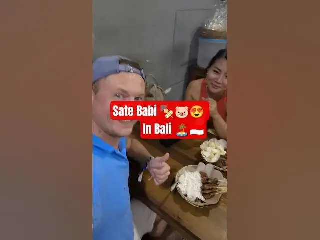 Video thumbnail for Amazing Sate Babi in Bali for Only $2 😍🔥 Local Warung Experience at Bli Ketut 🏝️