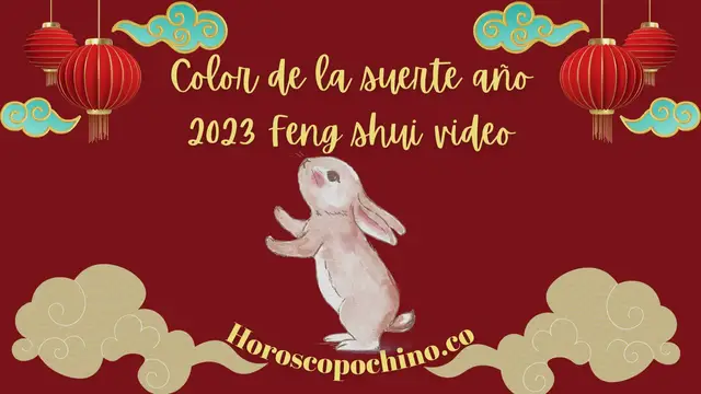 Video thumbnail for Color de la suerte año 2023 Feng shui video