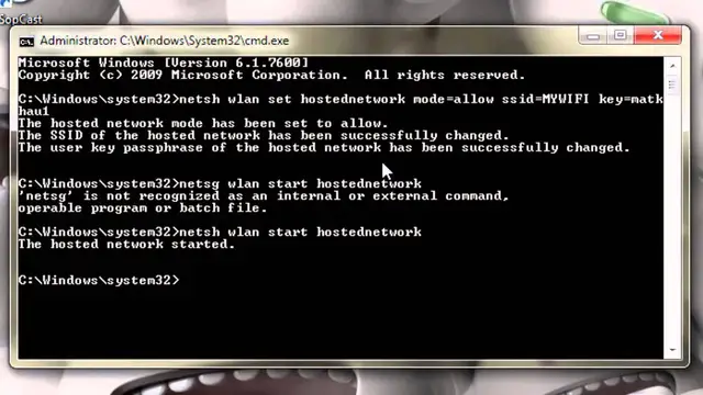 Video thumbnail for Cách phát wifi từ laptop trên Win không dùng phần mềm